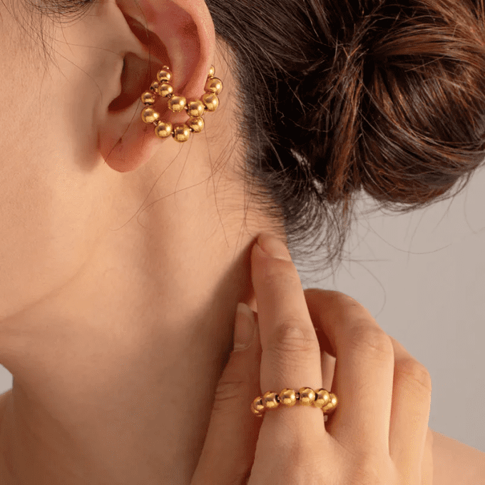 ANNEAU OUVERT /OREILLES OU DOIGTS