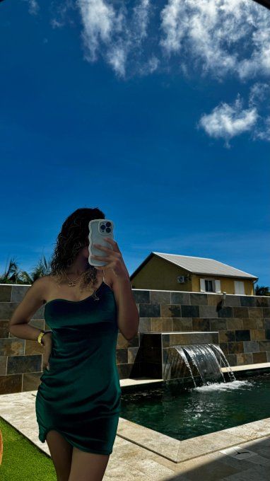 ROBE COURTE EMERAUDE