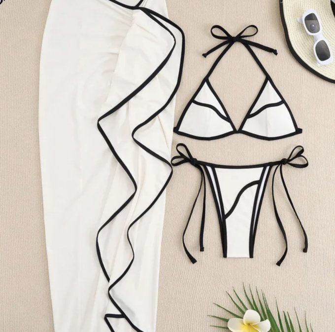 MAILLOT DE BAIN B&W 3PIECES