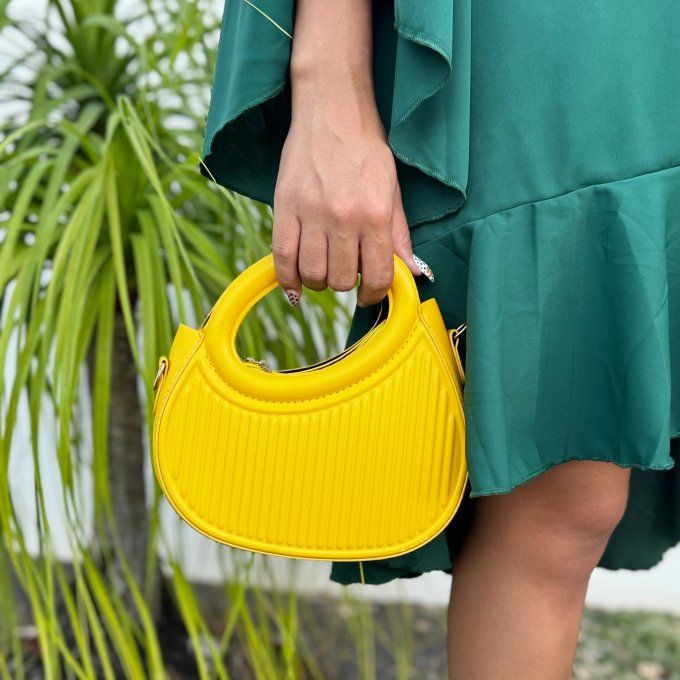 SAC A MAIN JAUNE 