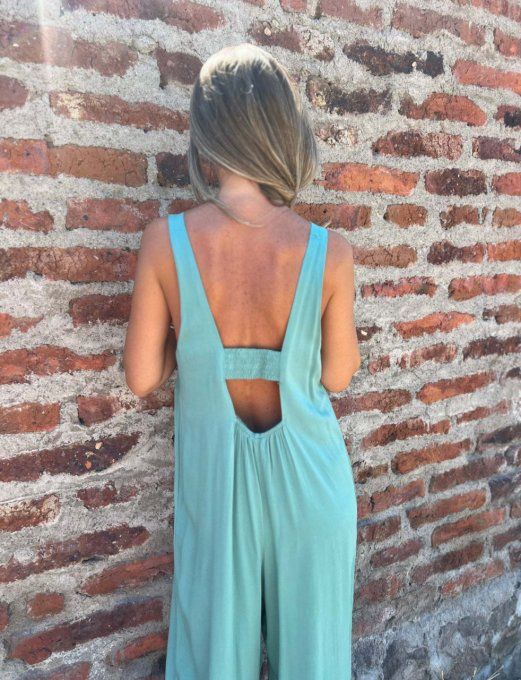 COMBINAISON PANTALON TURQUOISE DN