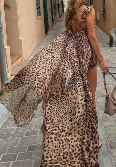 ENSEMBLE SHORT LEOPARD 