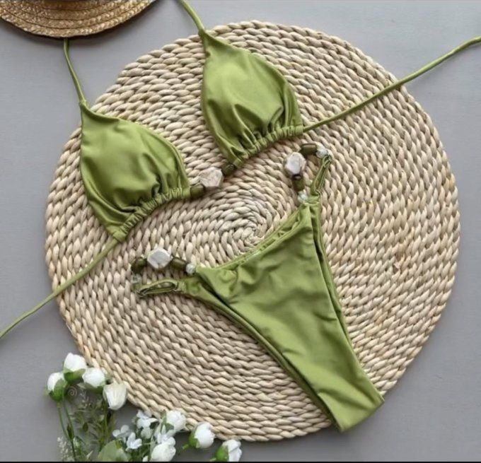 MAILLOT DE BAIN VERT 